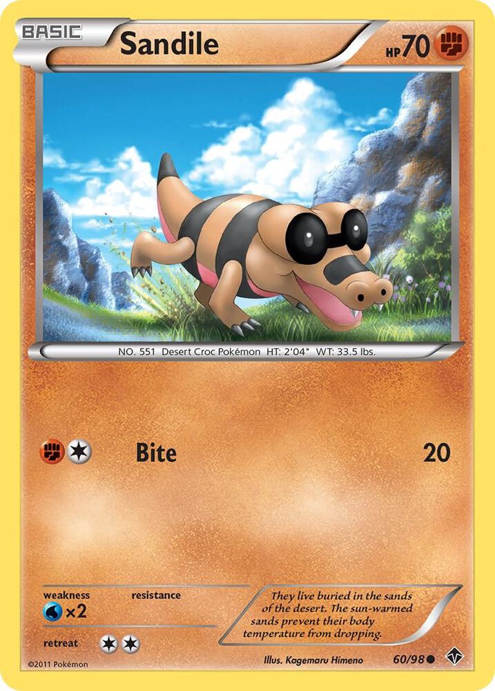Sandile, Emerging Powers 60/98