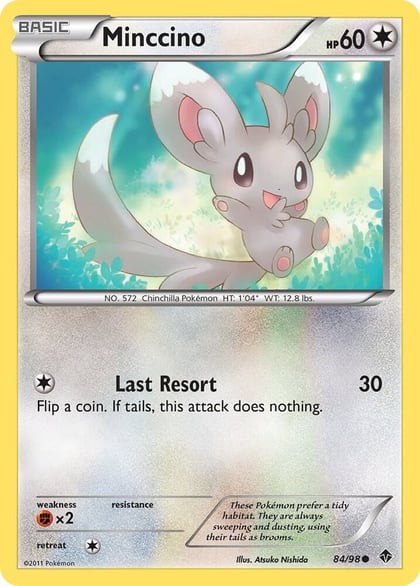Minccino, Emerging Powers 84/98