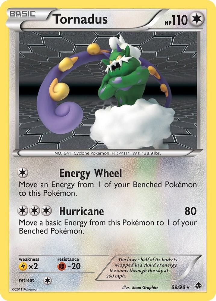 Tornadus, Emerging Powers 89/98