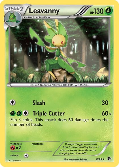 Leavanny (8), Emerging Powers 8/98
