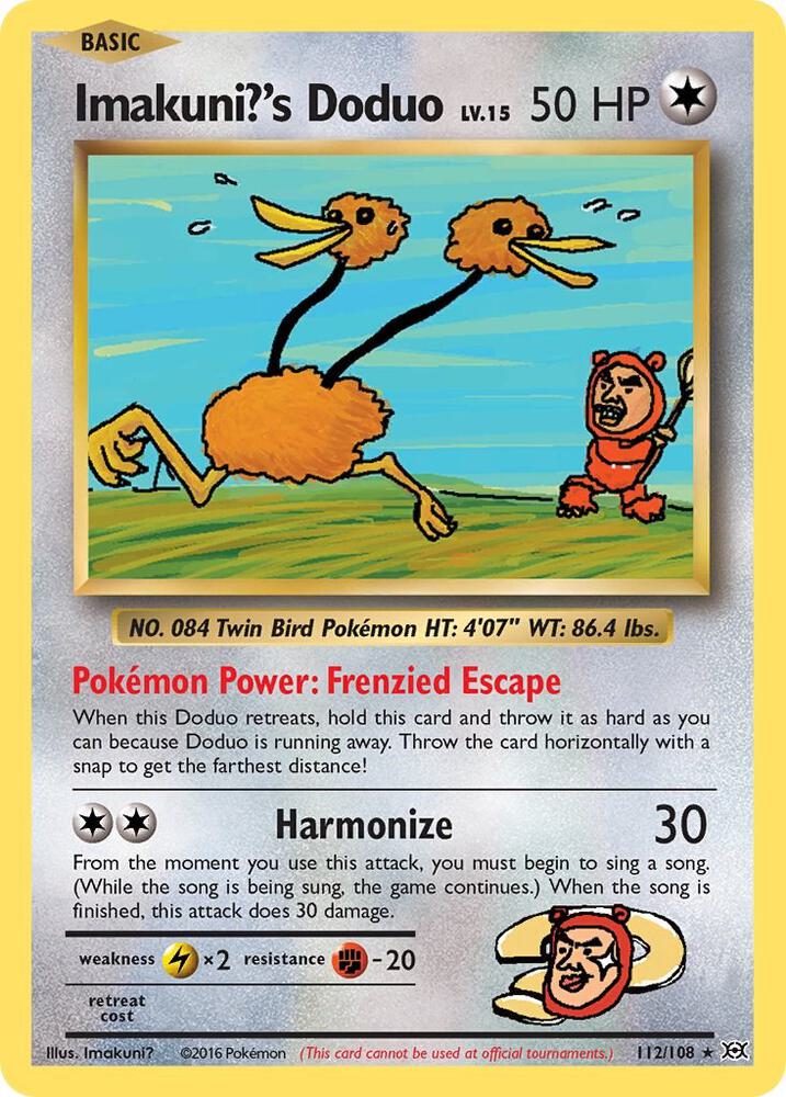 Imakuni?'s Doduo, XY - Evolutions 112/108