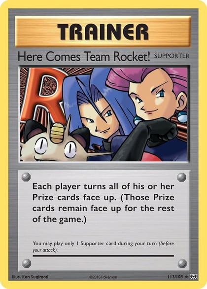 Here Comes Team Rocket!, XY - Evolutions 113/108
