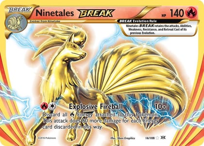 Ninetales BREAK, XY - Evolutions 16/108