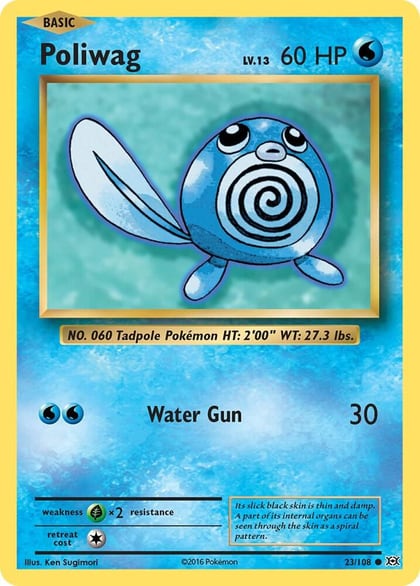Poliwag, XY - Evolutions 23/108