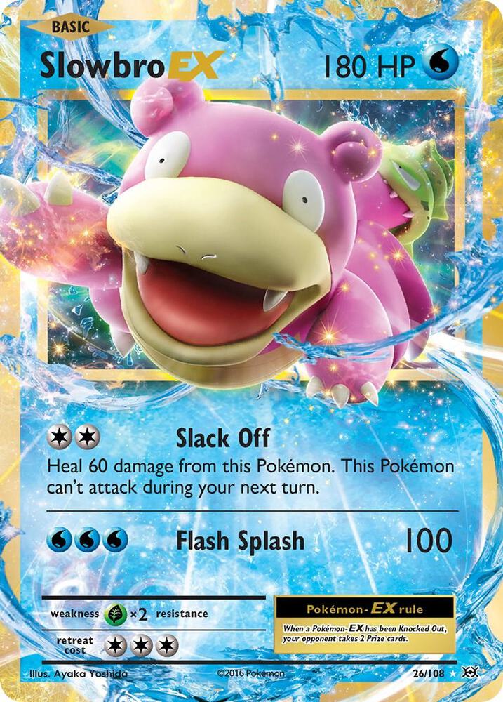 Slowbro EX, XY - Evolutions 26/108