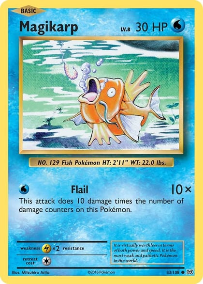 Magikarp, XY - Evolutions 33/108