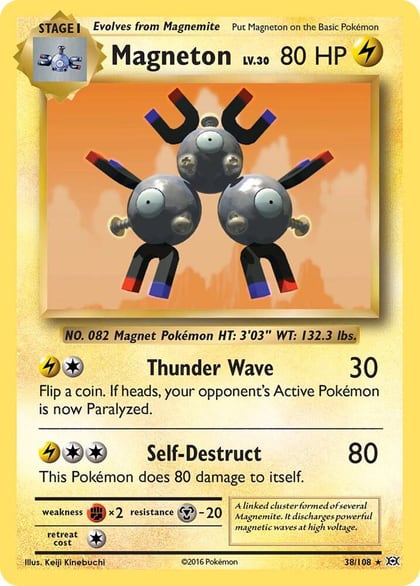 Magneton, XY - Evolutions 38/108