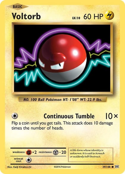 Voltorb, XY - Evolutions 39/108