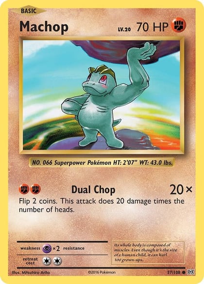 Machop, XY - Evolutions 57/108