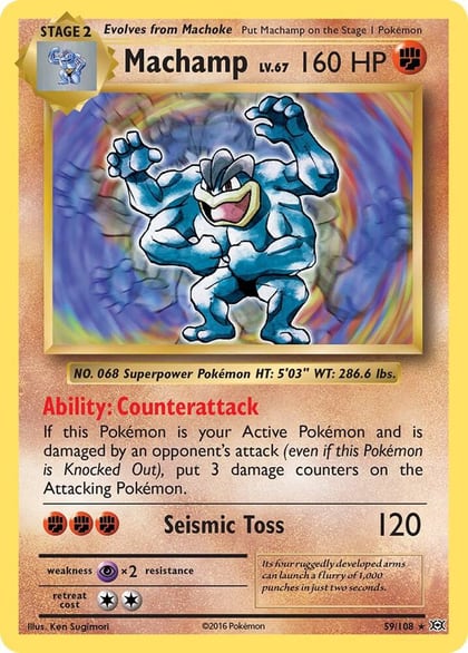 Machamp, XY - Evolutions 59/108