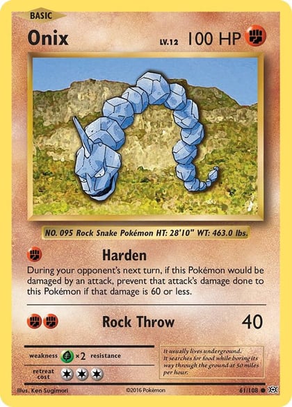 Onix, XY - Evolutions 61/108