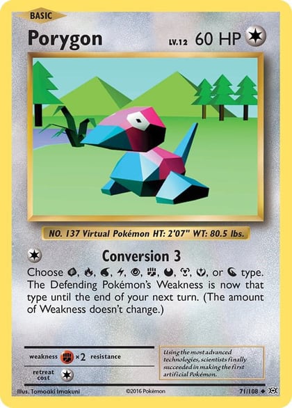 Porygon, XY - Evolutions 71/108