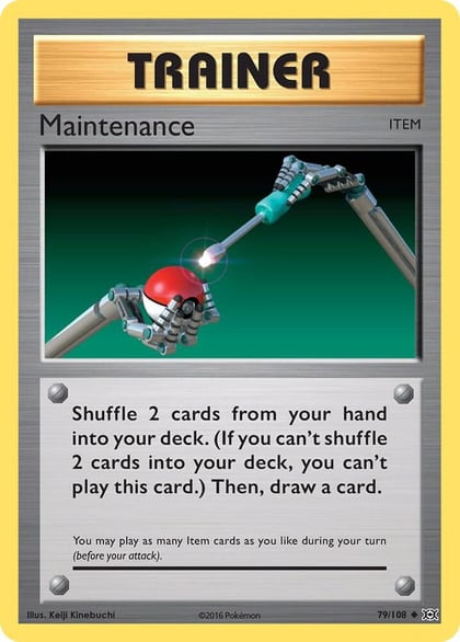 Maintenance, XY - Evolutions 79/108