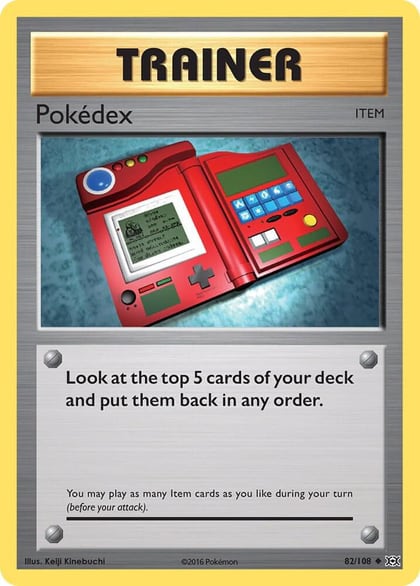 Pokedex, XY - Evolutions 82/108