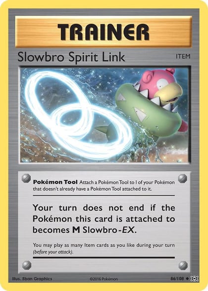 Slowbro Spirit Link, XY - Evolutions 86/108