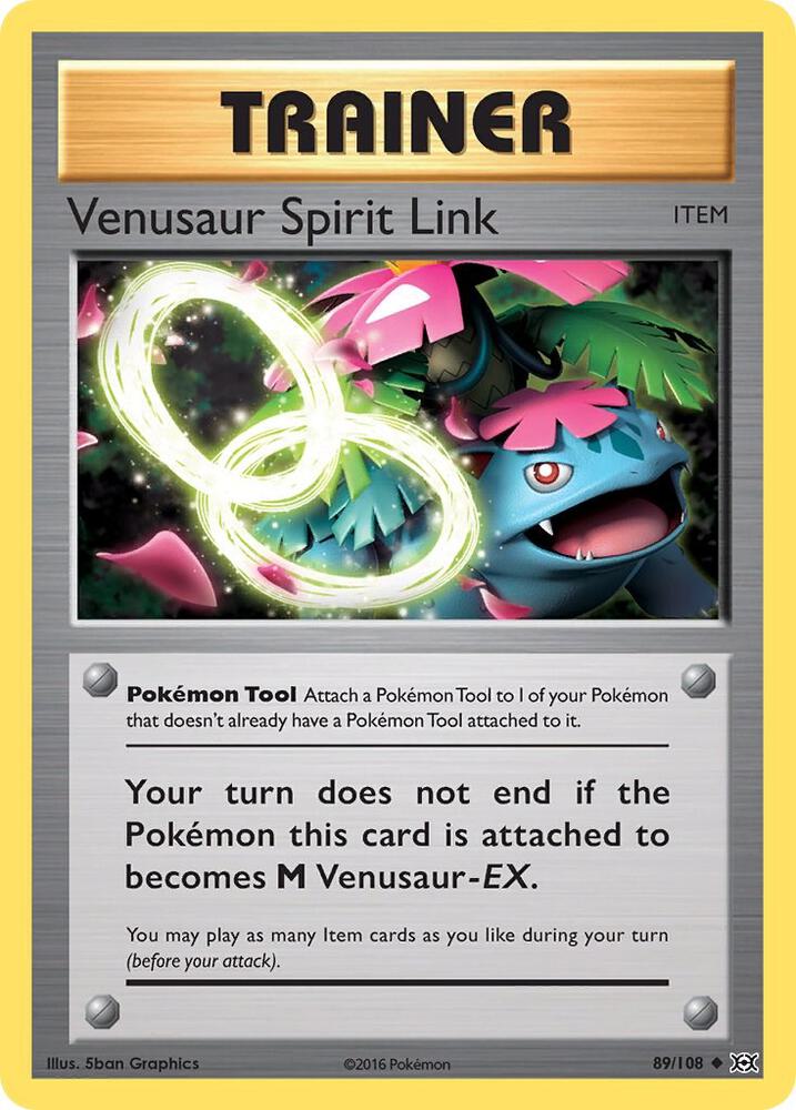 Venusaur Spirit Link, XY - Evolutions 89/108