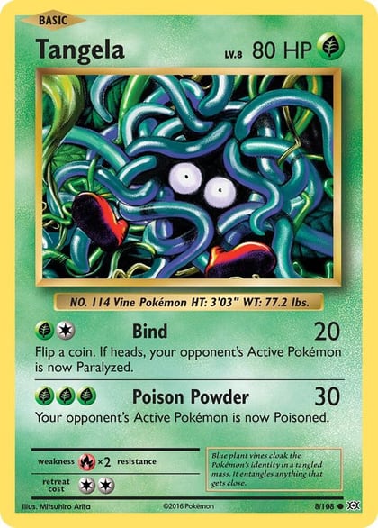 Tangela, XY - Evolutions 8/108