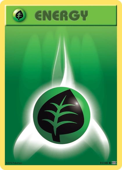 Grass Energy, XY - Evolutions 91/108