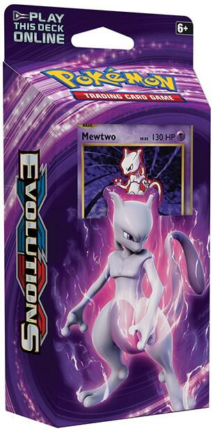 Evolutions Theme Deck - "Mewtwo Mayhem" [Mewtwo], XY - Evolutions P123450