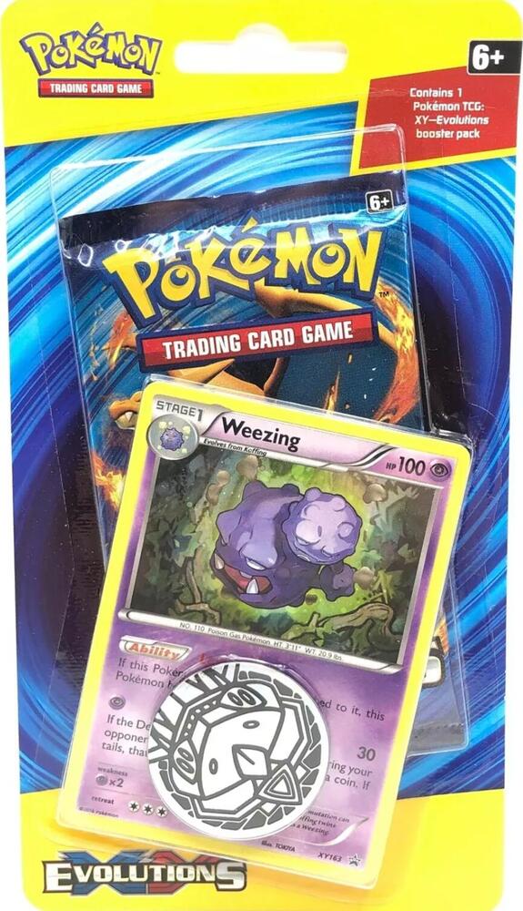 XY Evolutions Single Pack Blister [Weezing], XY - Evolutions P603423