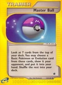 Master Ball, Expedition 143/165