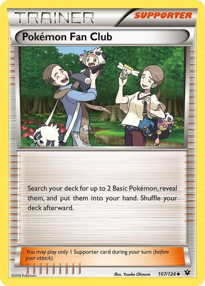 Pokemon Fan Club, XY - Fates Collide 107/124