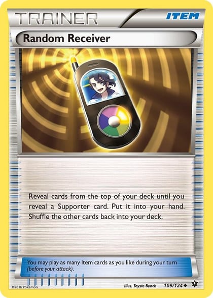 Random Receiver, XY - Fates Collide 109/124