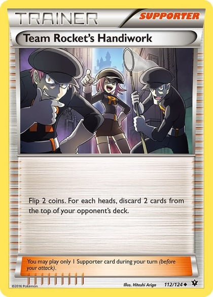 Team Rocket's Handiwork, XY - Fates Collide 112/124