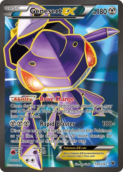 Genesect EX (Full Art), XY - Fates Collide 120/124