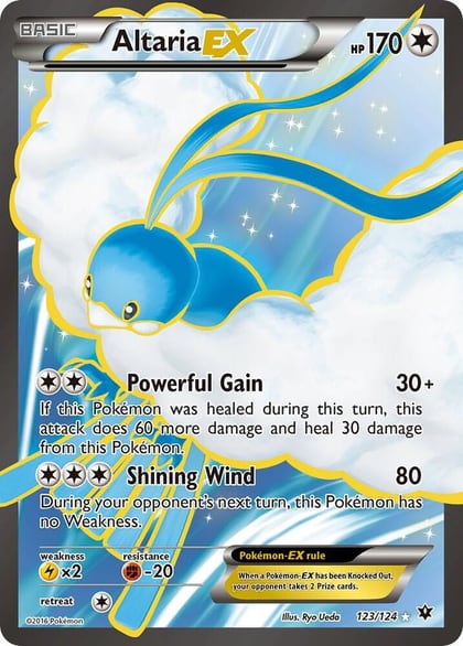 Altaria EX (Full Art), XY - Fates Collide 123/124