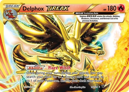 Delphox BREAK, XY - Fates Collide 14/124