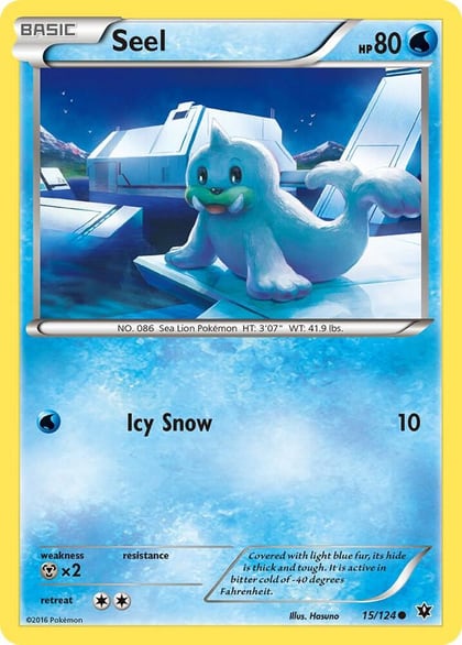 Seel, XY - Fates Collide 15/124