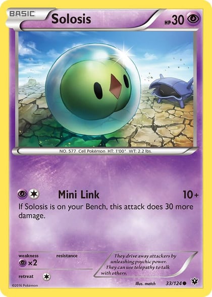 Solosis, XY - Fates Collide 33/124
