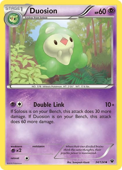 Duosion, XY - Fates Collide 34/124