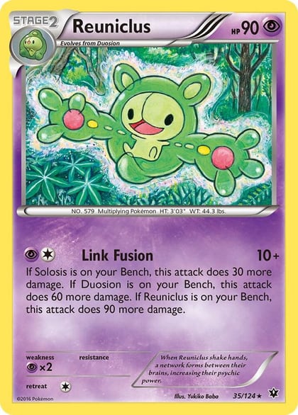 Reuniclus, XY - Fates Collide 35/124