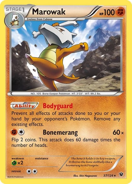 Marowak, XY - Fates Collide 37/124