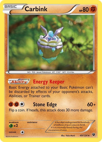 Carbink (49), XY - Fates Collide 49/124