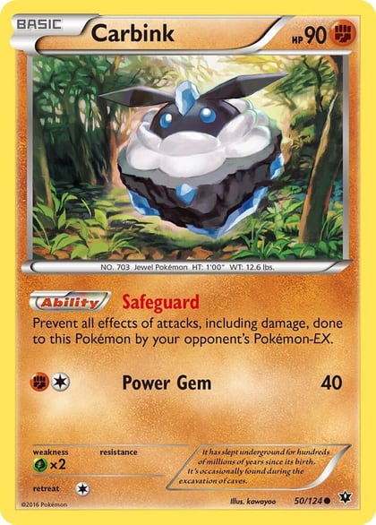 Carbink (50), XY - Fates Collide 50/124