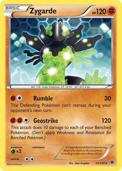 Zygarde (53), XY - Fates Collide 53/124