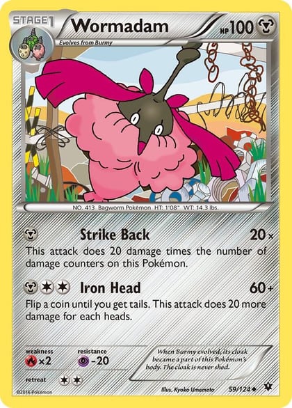 Wormadam (59), XY - Fates Collide 59/124