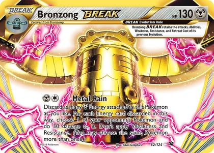Bronzong BREAK, XY - Fates Collide 62/124