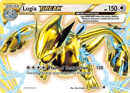 Lugia BREAK, XY - Fates Collide 79/124