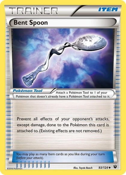 Bent Spoon, XY - Fates Collide 93/124