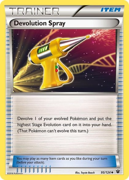 Devolution Spray, XY - Fates Collide 95/124