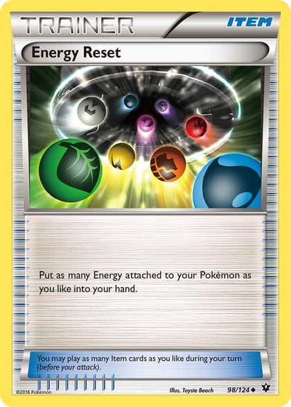 Energy Reset, XY - Fates Collide 98/124
