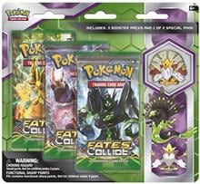 Fates Collide Three Pack Pin Blisters [Mega Alakazam], XY - Fates Collide P118332