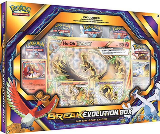 BREAK Evolution Box [Ho-oh and Lugia], XY - Fates Collide P121392