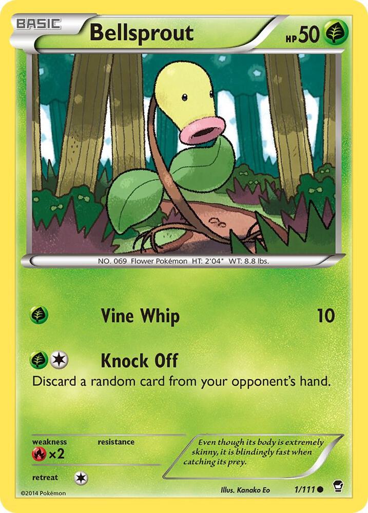 Bellsprout, XY - Furious Fists 1/111
