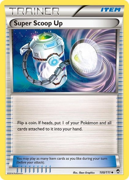 Super Scoop Up, XY - Furious Fists 100/111