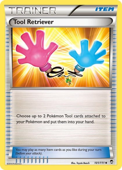 Tool Retriever, XY - Furious Fists 101/111